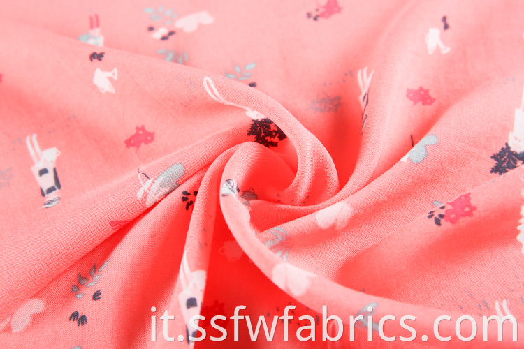 Cute Lovely Fabric Printing Direct